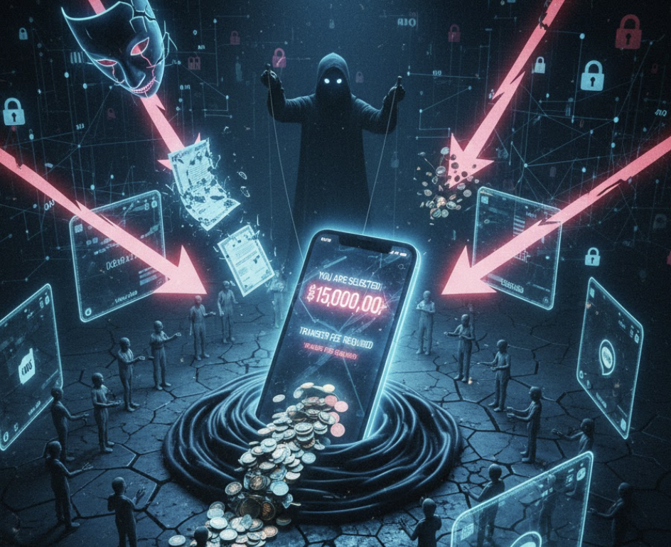 💰マネートランスファー詐欺の正体～「当選しました」の一言が地獄の入口～