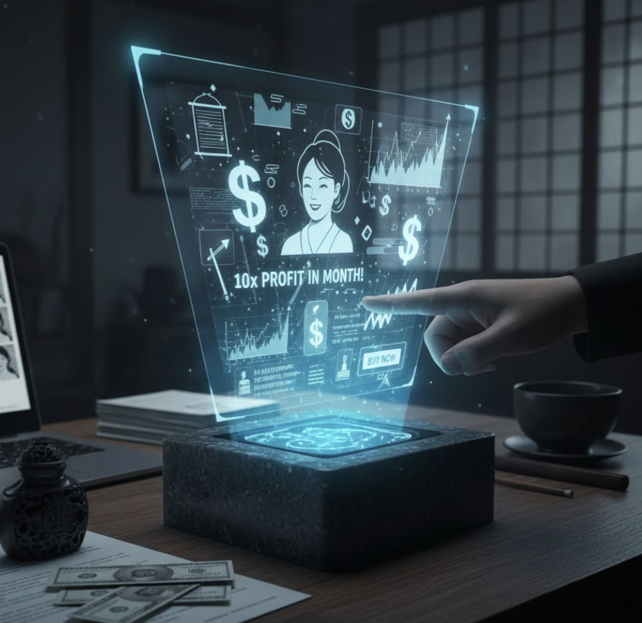 🎭 「硯（すずり）」投資と松本悠里の副業話に潜む罠